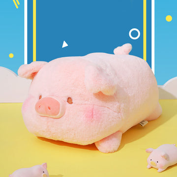 Soft Lie Down Pig Hugging Pillow, Stuffed Animal Plush Toy